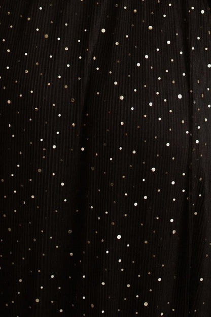 Fabric Swatch - Abigail Sparkle | Black - Baltic Born