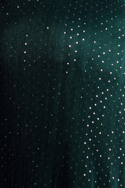 Fabric Swatch - Grace Sparkle | Emerald - Baltic Born