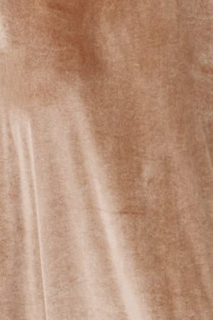 Fabric Swatch - Meghan Velvet | Champagne - Baltic Born