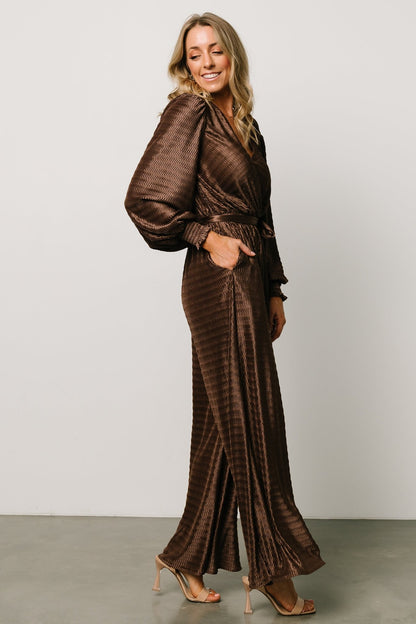 Gabriel Jumpsuit | Brown - Baltic Born