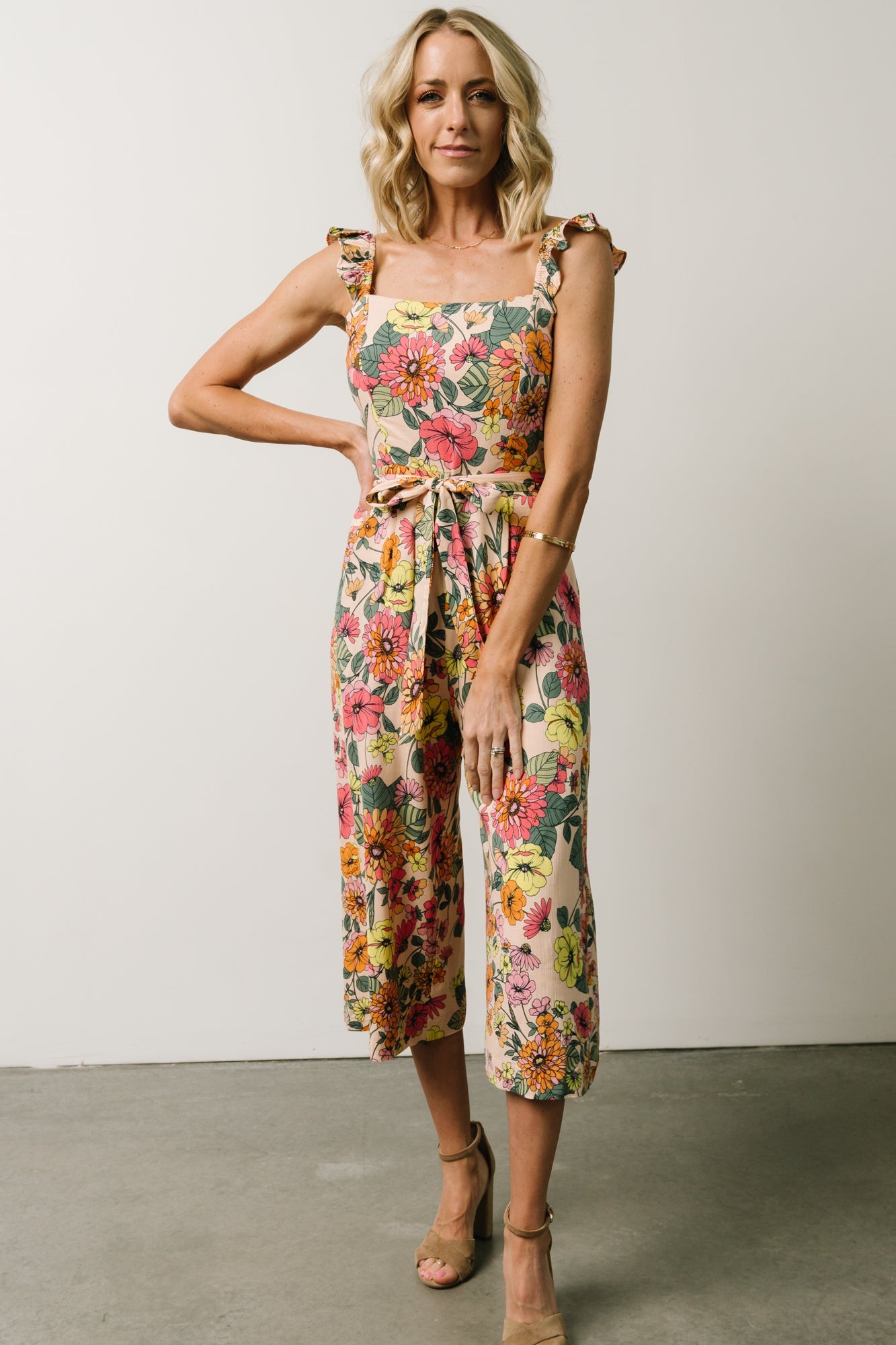 Gemma Jumpsuit | Multi Floral - Baltic Born