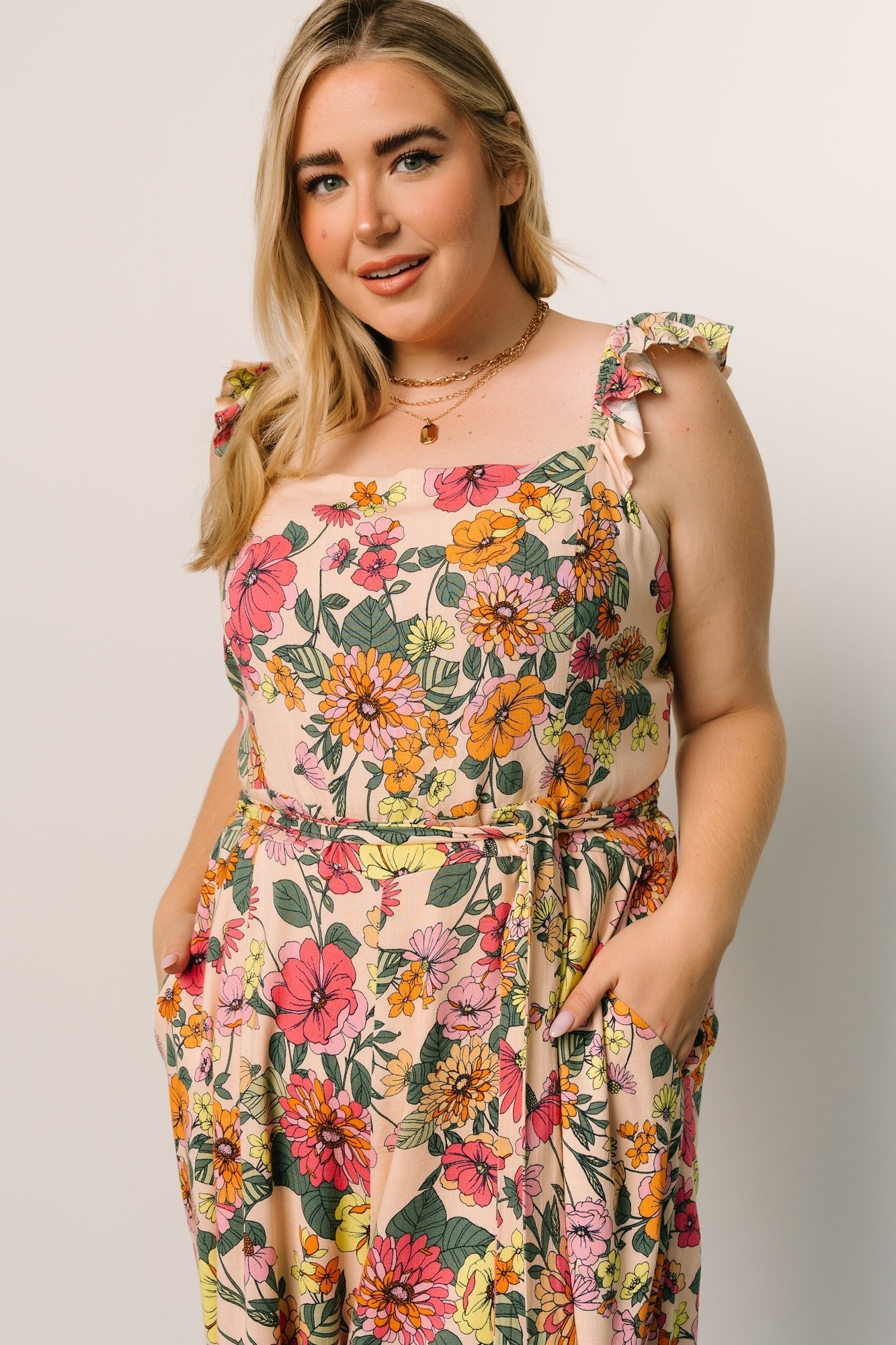 Gemma Jumpsuit | Multi Floral - Baltic Born