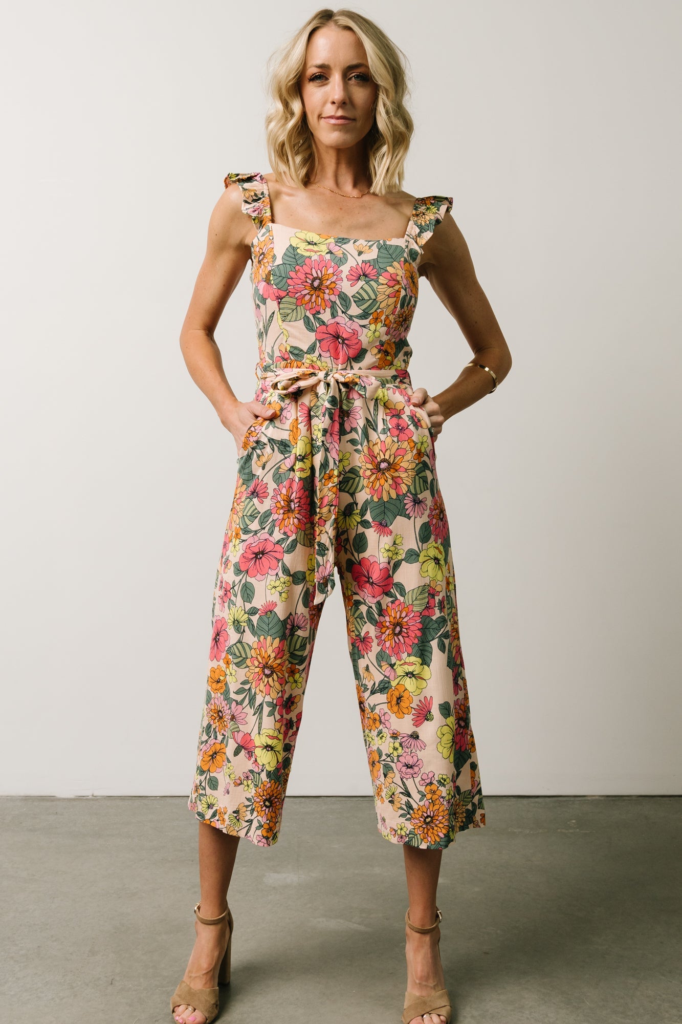 Gemma Jumpsuit | Multi Floral - Baltic Born