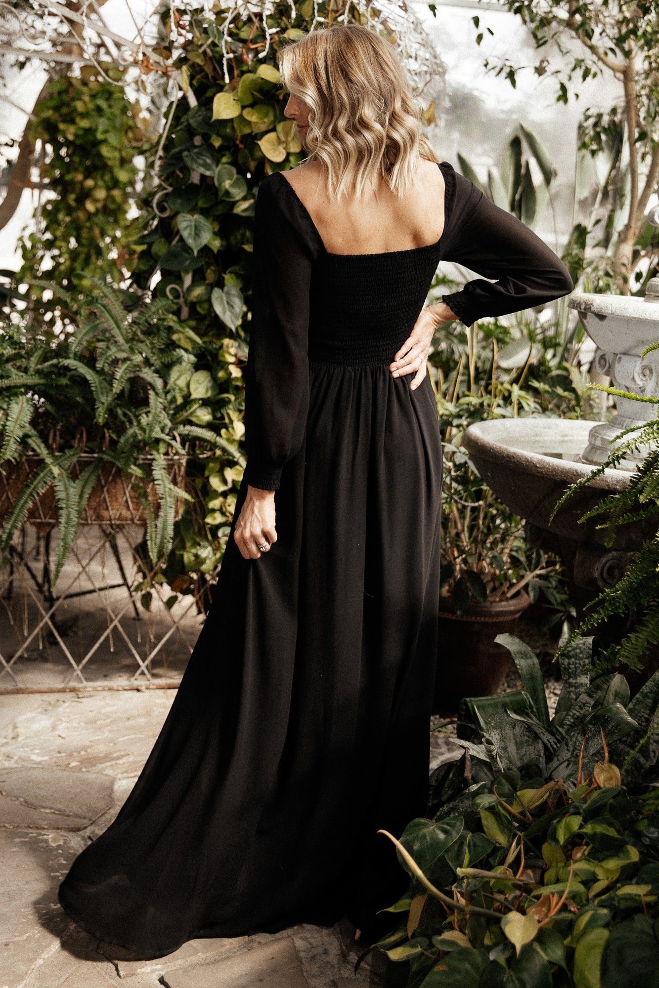 Giselle Maxi Dress | Black - Baltic Born