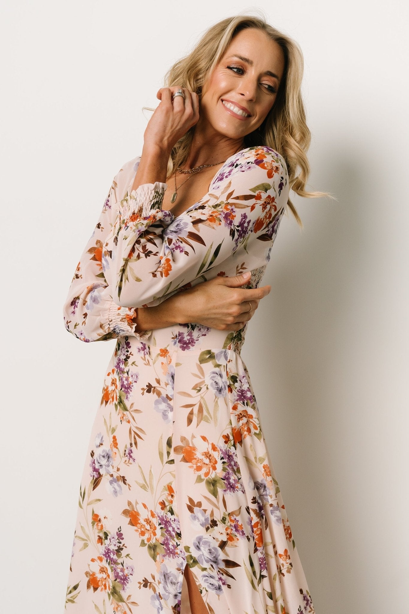 Giselle Maxi Dress | Blush Multi Floral - Baltic Born