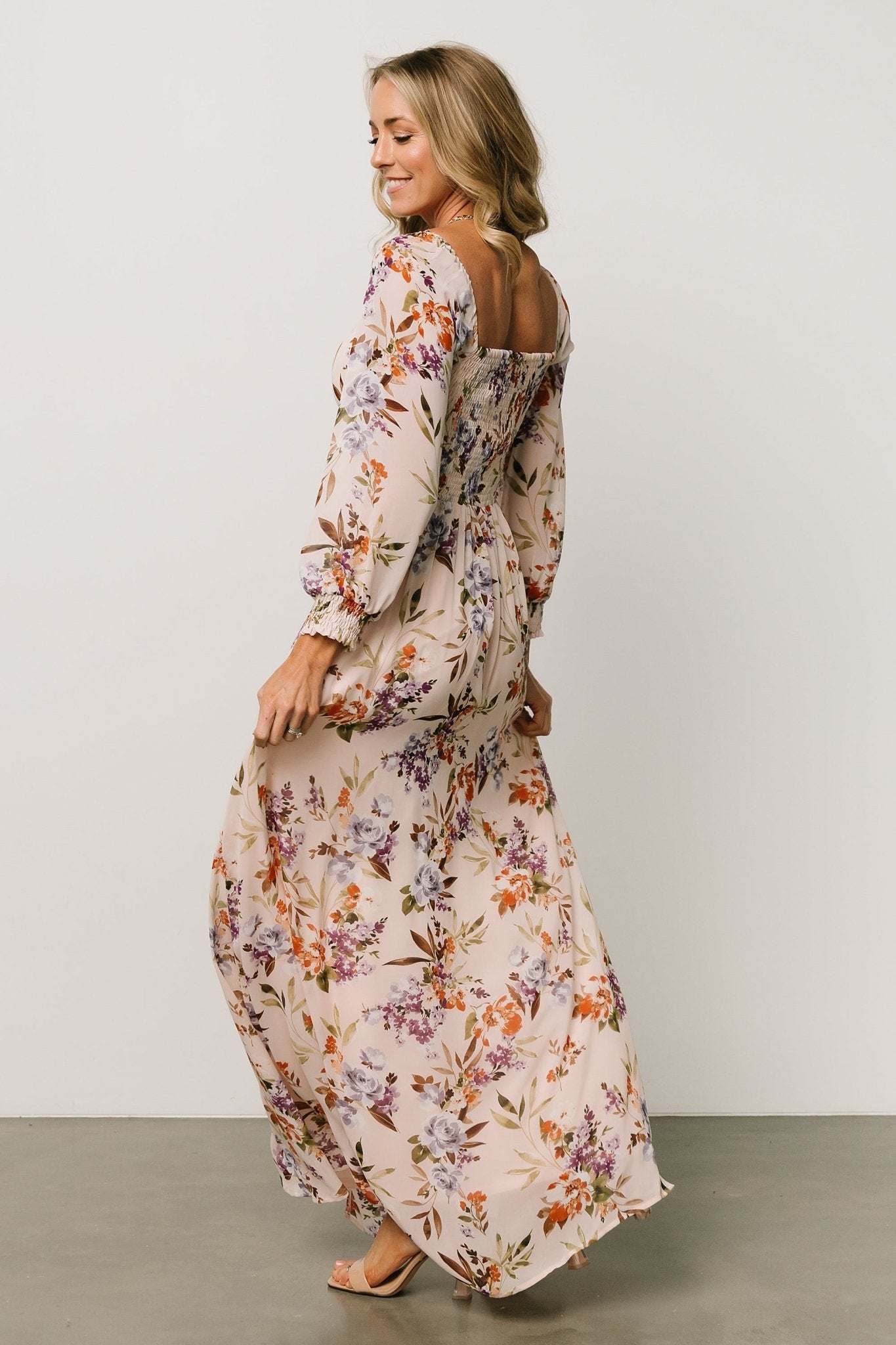 Giselle Maxi Dress | Blush Multi Floral - Baltic Born