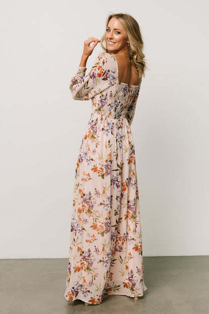 Giselle Maxi Dress | Blush Multi Floral - Baltic Born