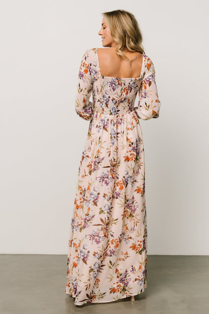 Giselle Maxi Dress | Blush Multi Floral - Baltic Born