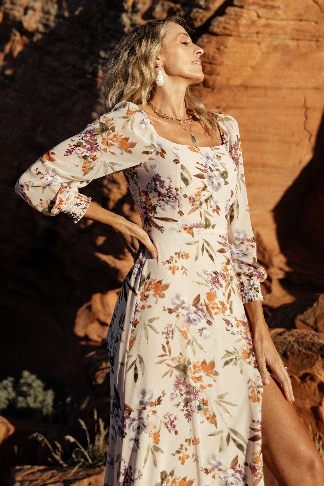 Giselle Maxi Dress | Blush Multi Floral - Baltic Born