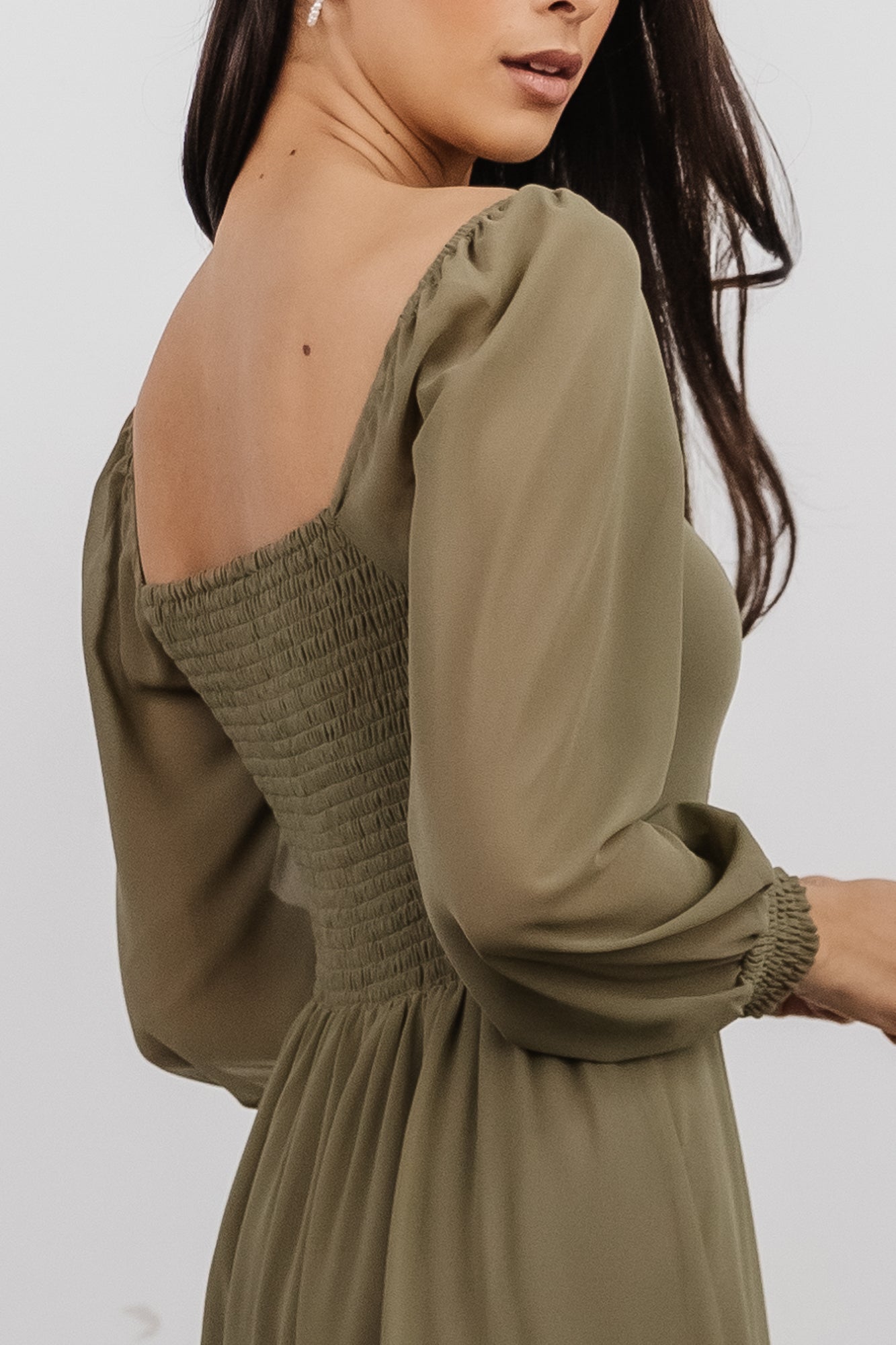 Giselle Maxi Dress | Dusty Olive - Baltic Born