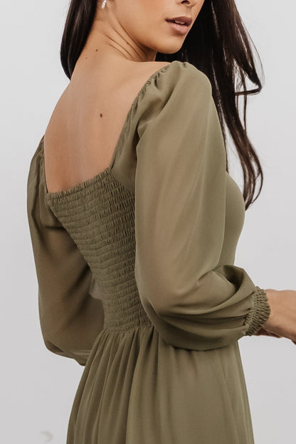 Giselle Maxi Dress | Dusty Olive - Baltic Born