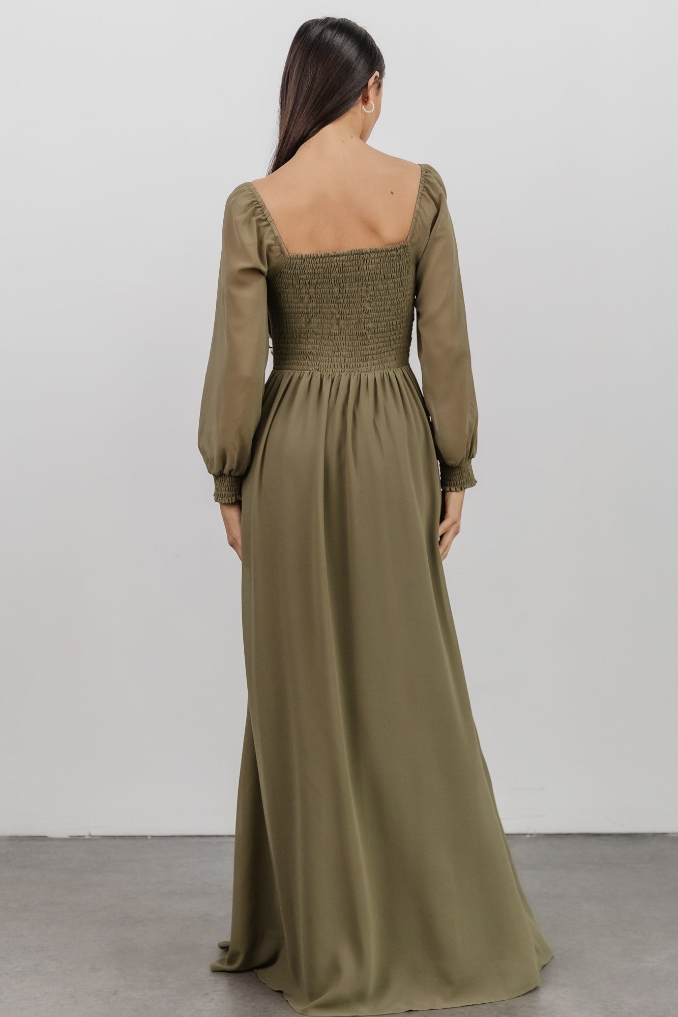 Giselle Maxi Dress | Dusty Olive - Baltic Born