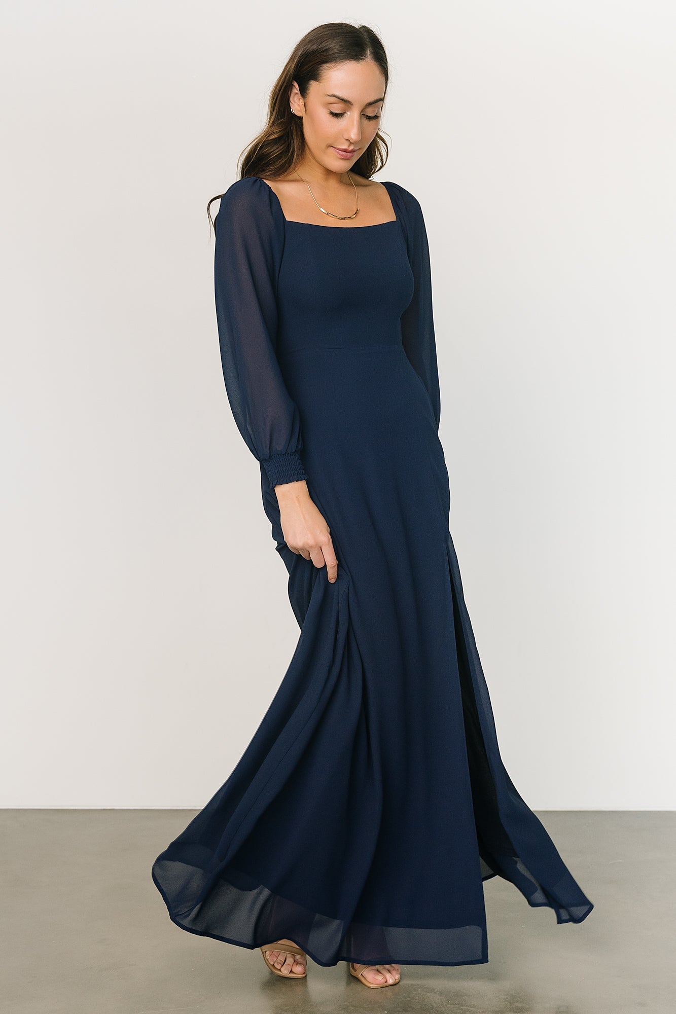 Giselle Maxi Dress | Navy - Baltic Born