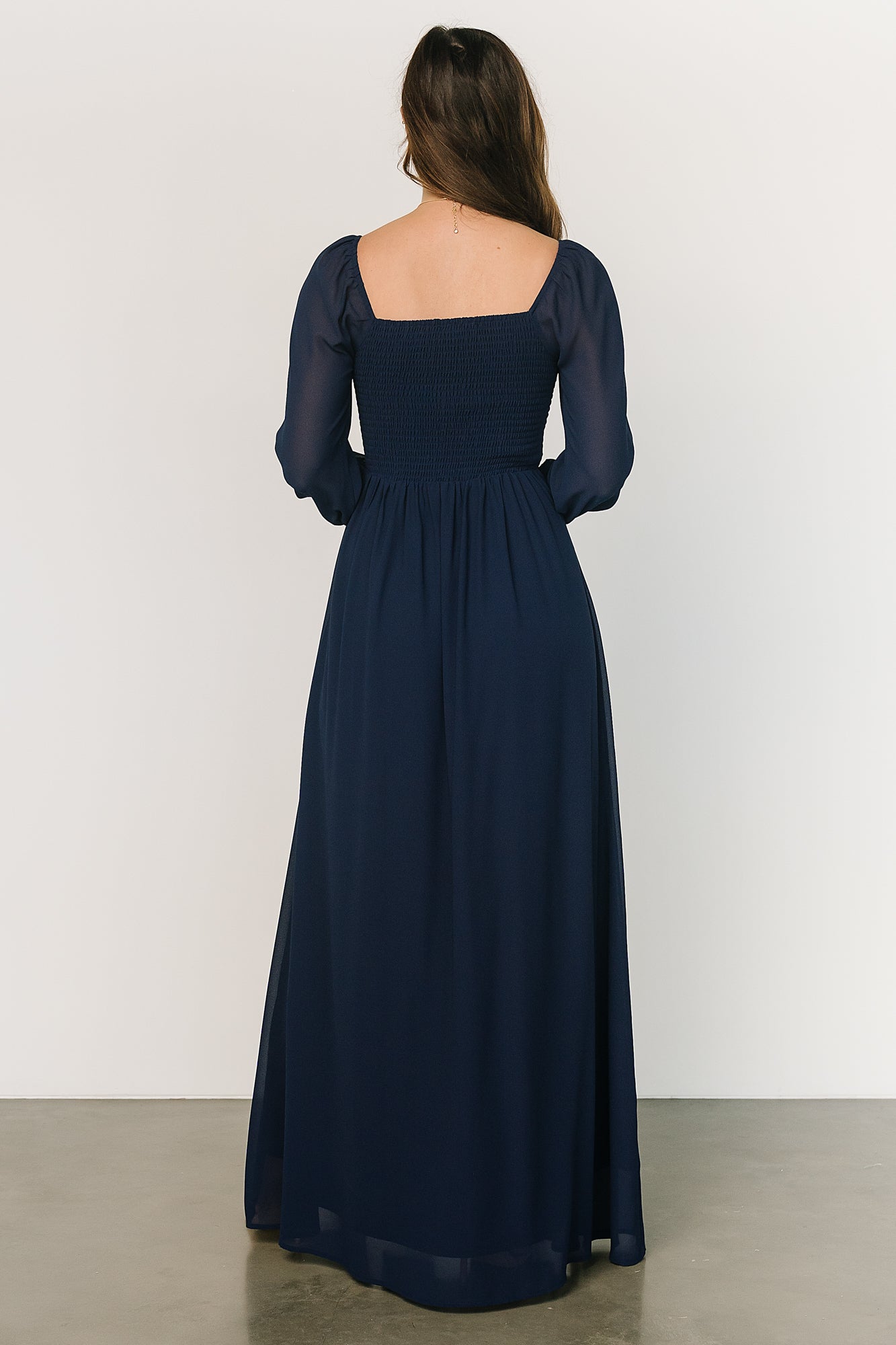 Giselle Maxi Dress | Navy - Baltic Born