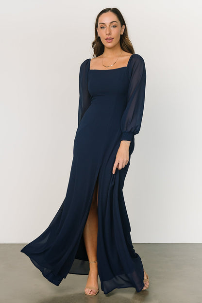 Giselle Maxi Dress | Navy - Baltic Born