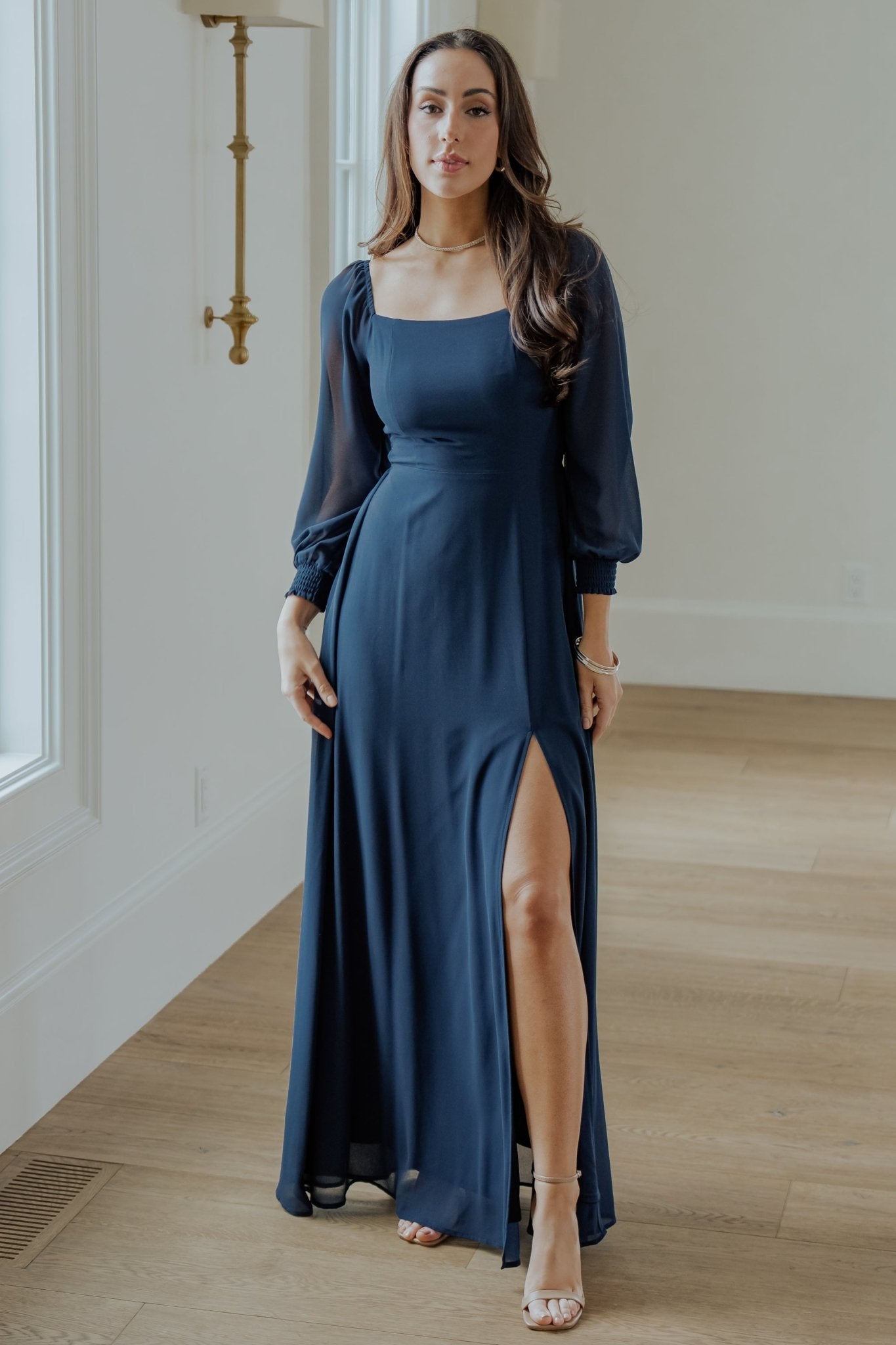 Giselle Maxi Dress | Navy - Baltic Born