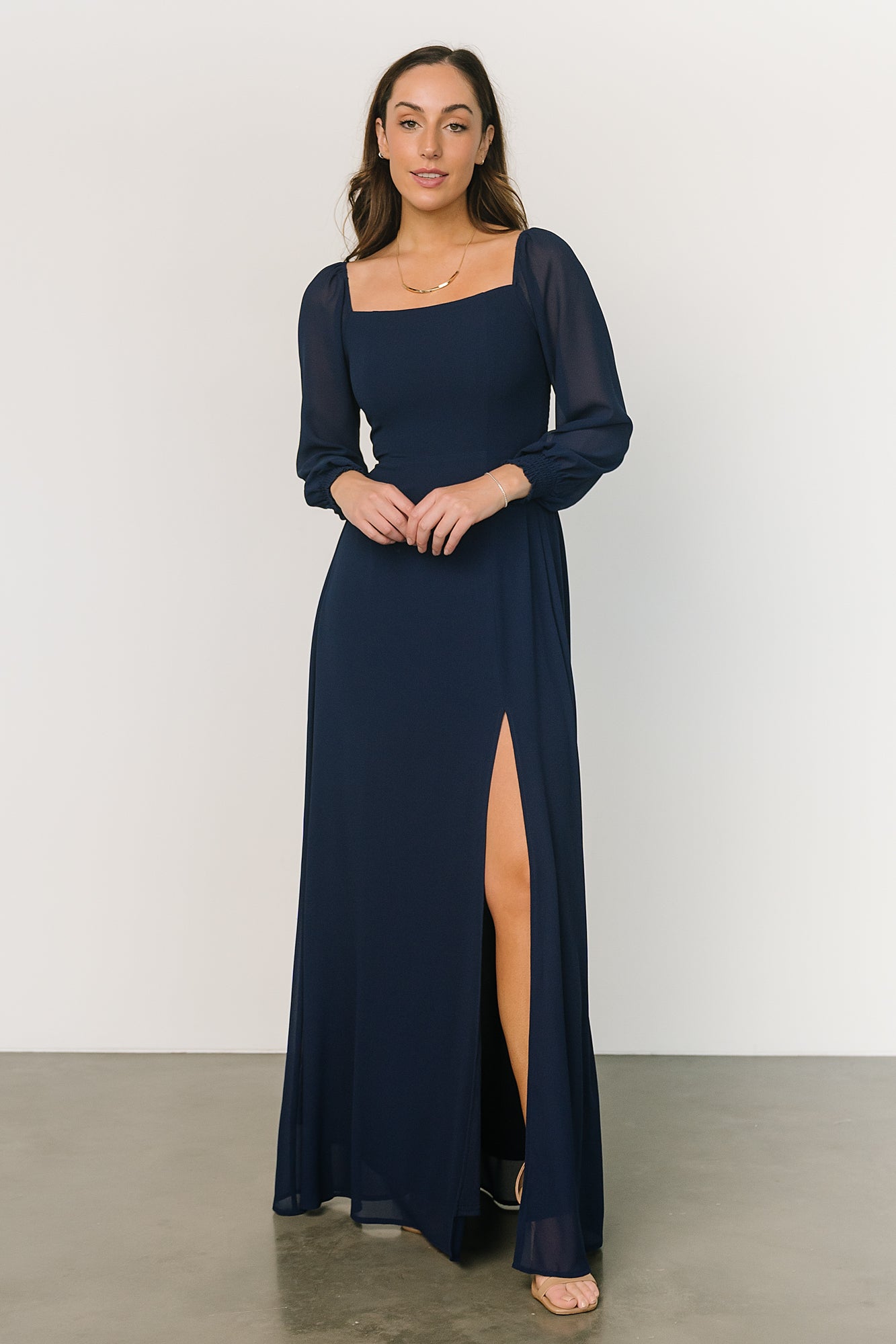 Giselle Maxi Dress | Navy - Baltic Born