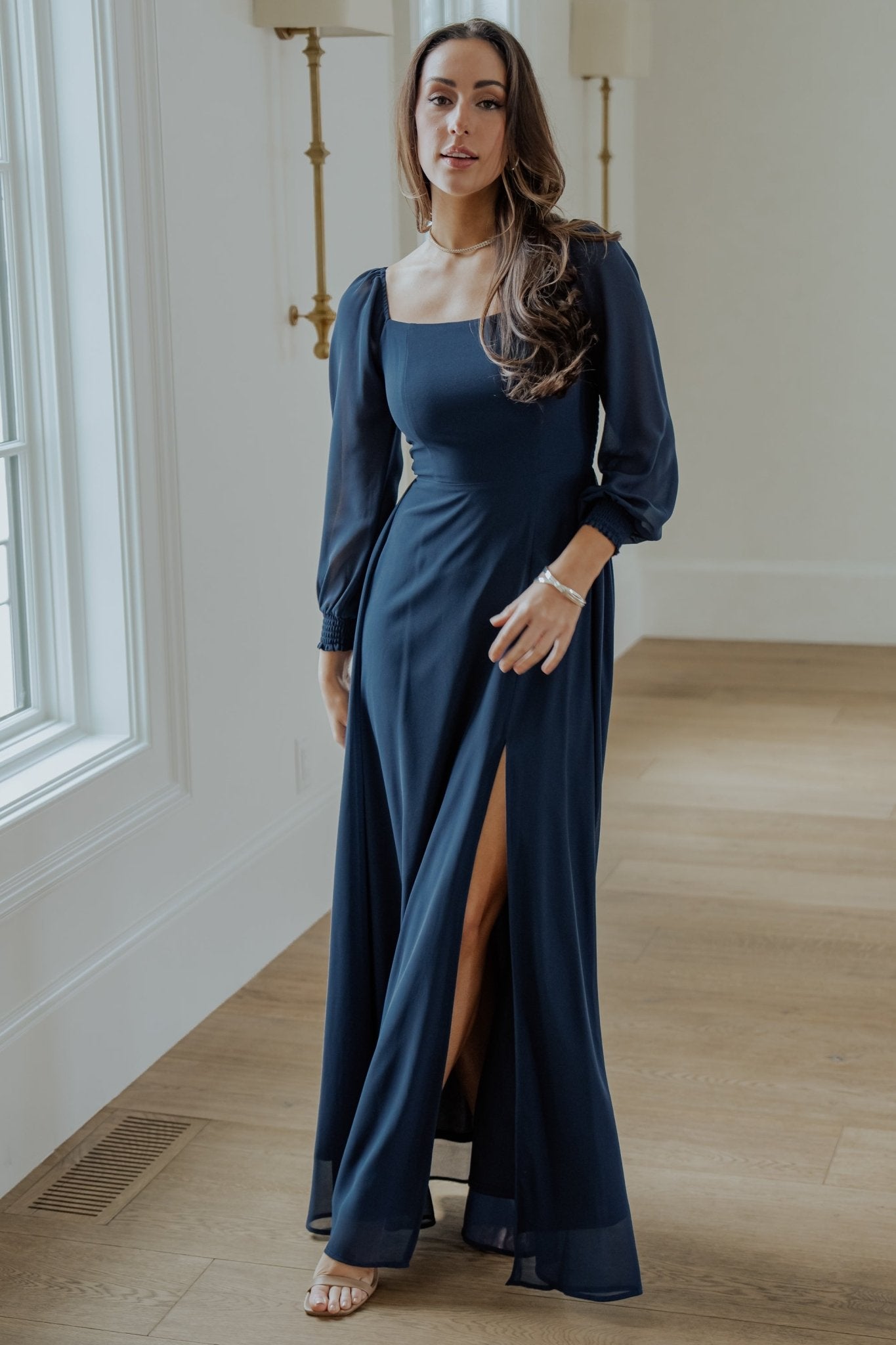 Giselle Maxi Dress | Navy - Baltic Born