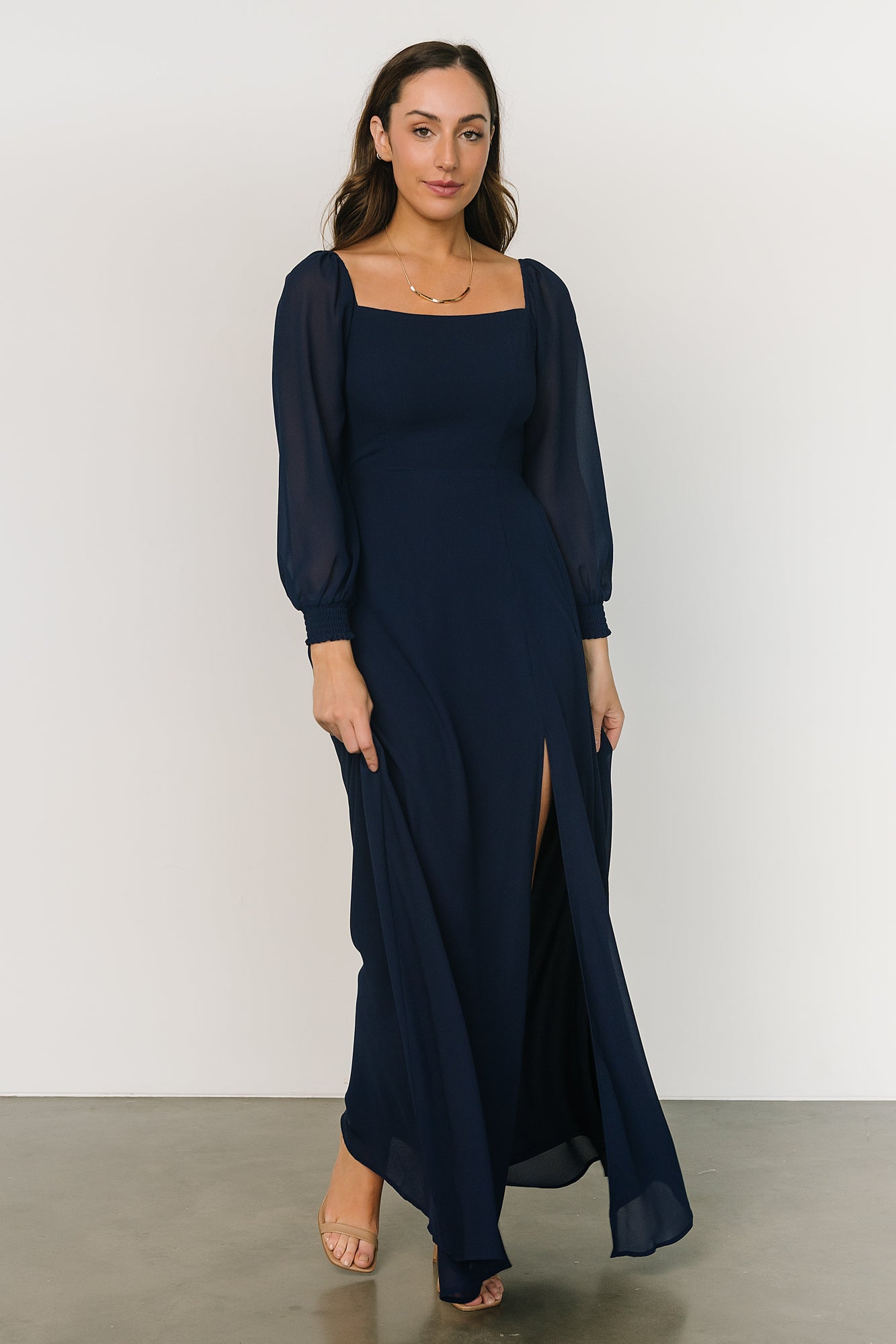 Giselle Maxi Dress | Navy - Baltic Born