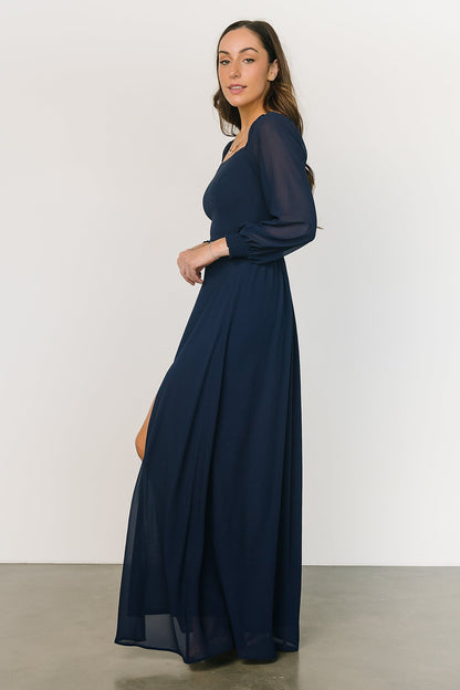 Giselle Maxi Dress | Navy - Baltic Born