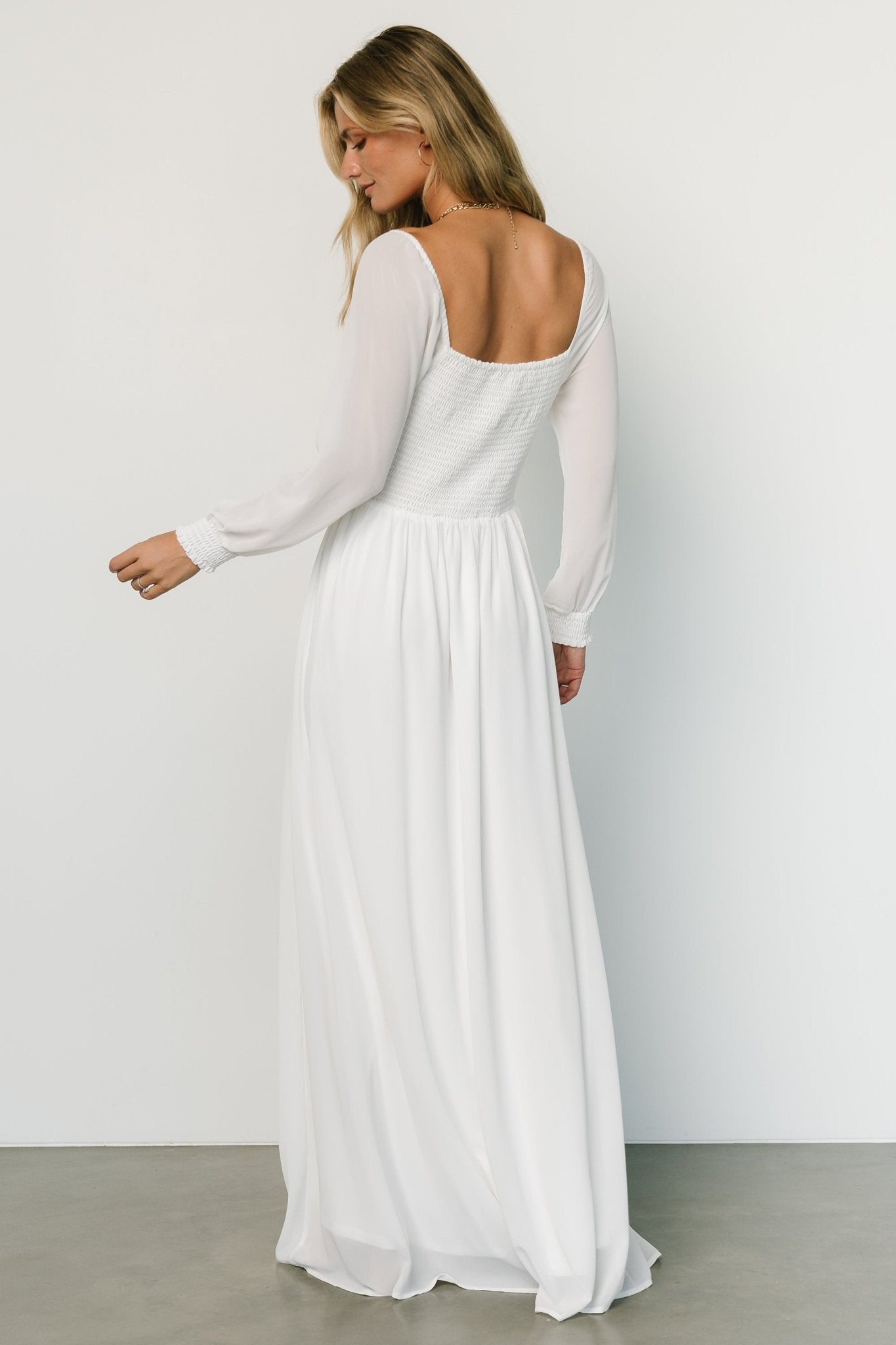 Giselle Maxi Dress | White - Baltic Born