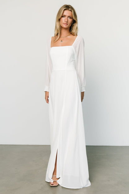 Giselle Maxi Dress | White - Baltic Born