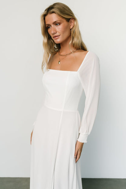 Giselle Maxi Dress | White - Baltic Born