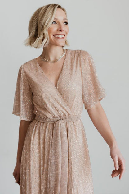 Grace Sparkle Gown | Champagne - Baltic Born