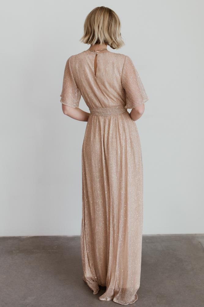 Grace Sparkle Gown | Champagne - Baltic Born