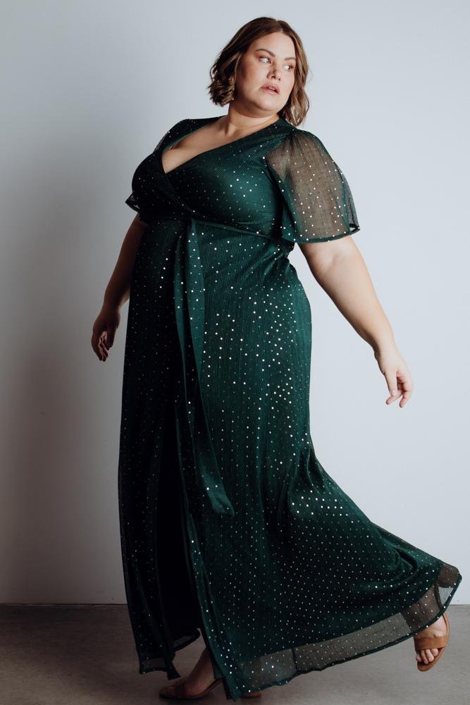 Grace Sparkle Gown | Emerald - Baltic Born