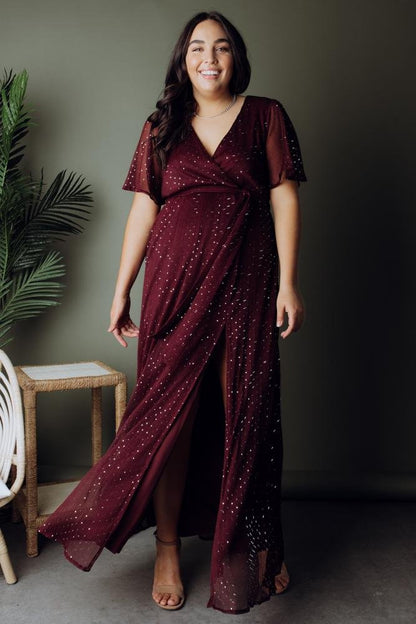 Grace Sparkle Gown | Mulberry - Baltic Born