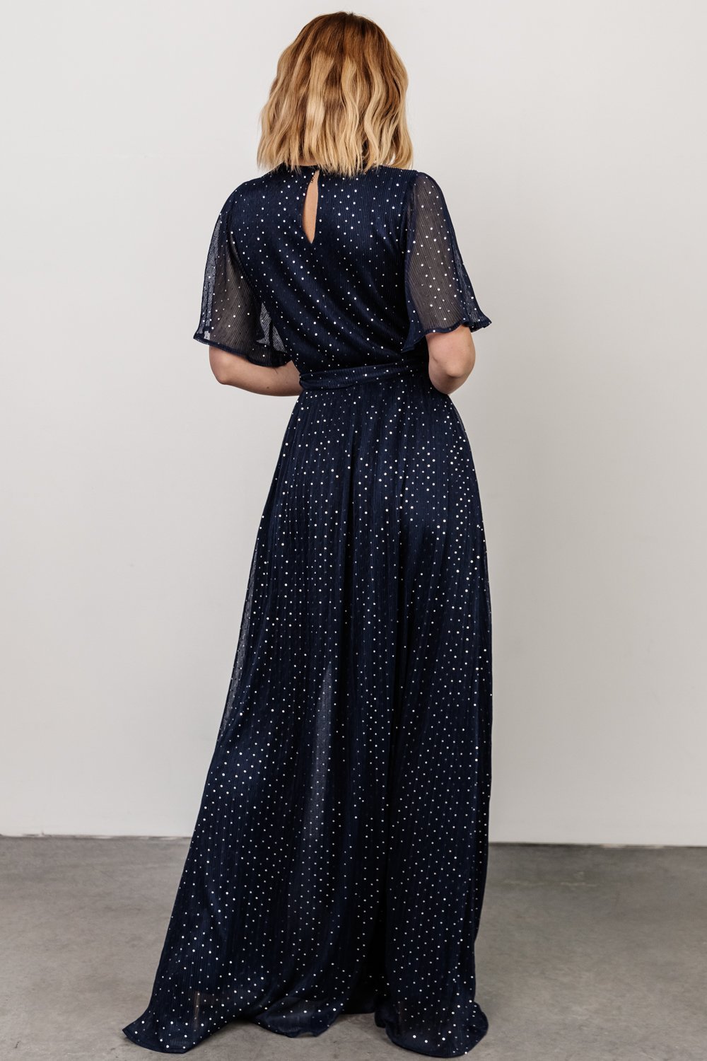 Grace Sparkle Gown | Navy - Baltic Born