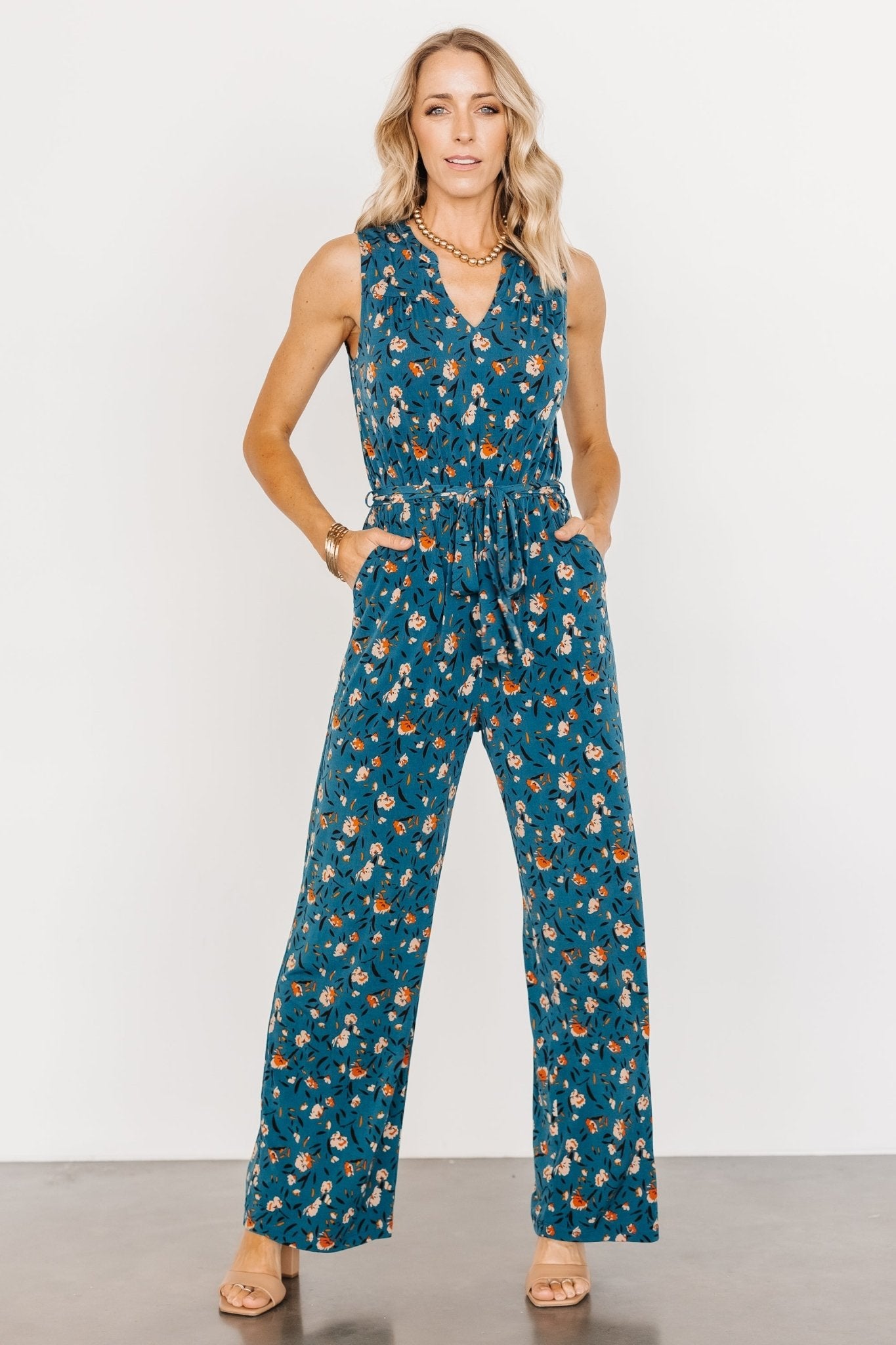 Grove Tank Jumpsuit | Topaz Multi - Baltic Born