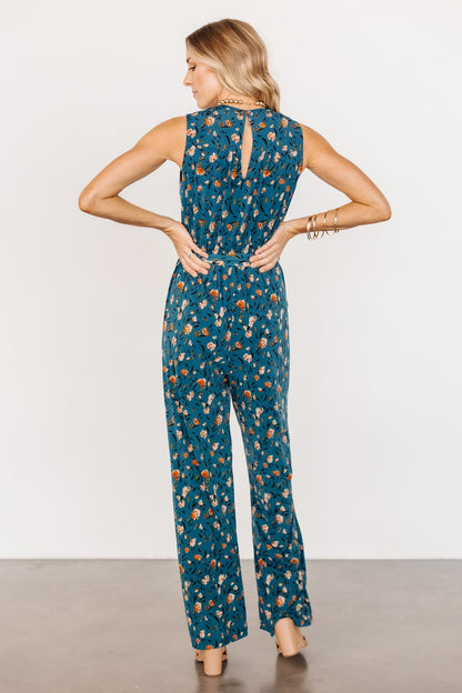 Grove Tank Jumpsuit | Topaz Multi - Baltic Born