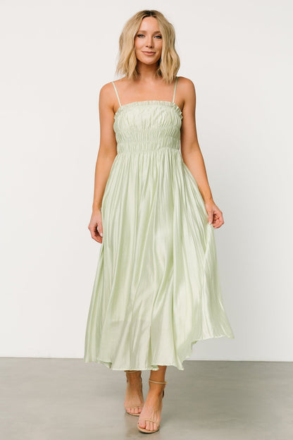 Hattie Maxi Dress | Light Sage - Baltic Born