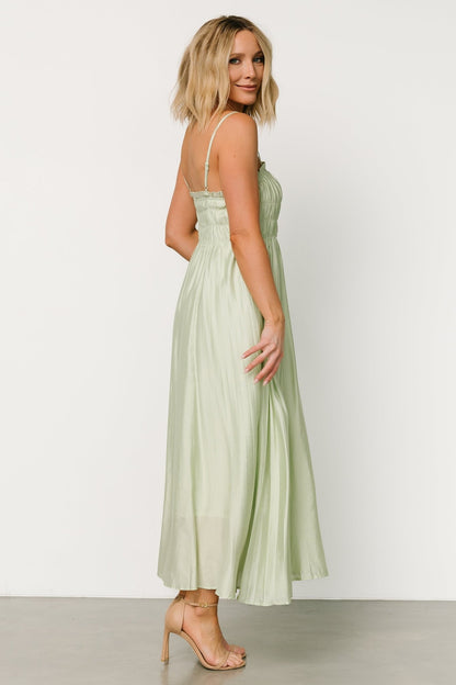 Hattie Maxi Dress | Light Sage - Baltic Born