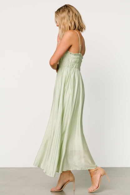 Hattie Maxi Dress | Light Sage - Baltic Born