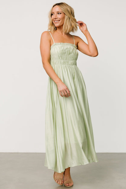 Hattie Maxi Dress | Light Sage - Baltic Born