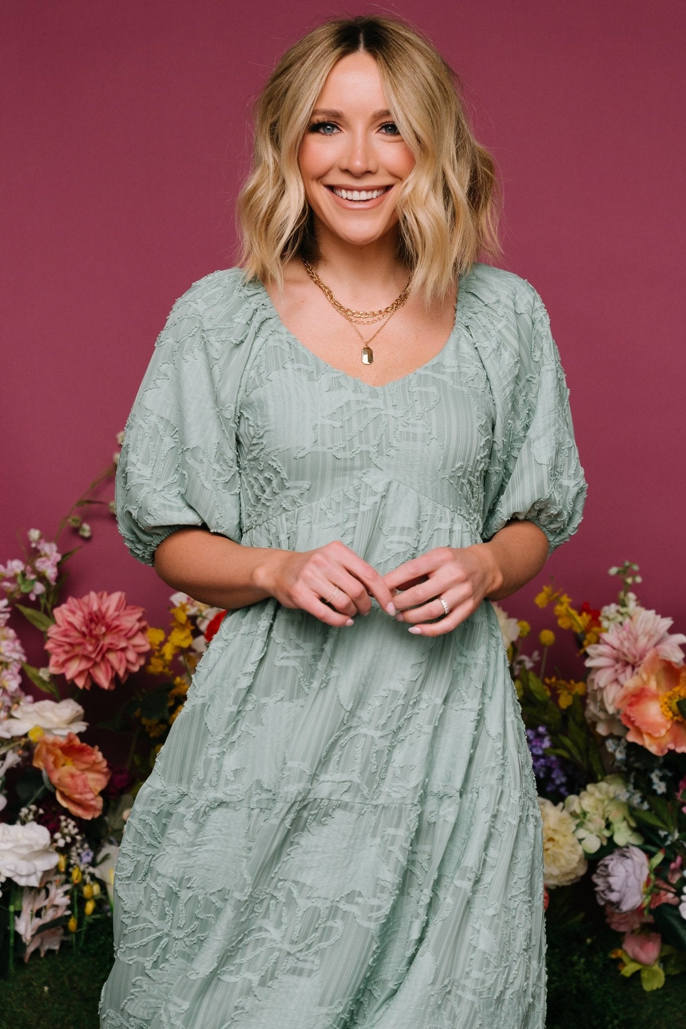 Hayward Dress | Dusty Blue