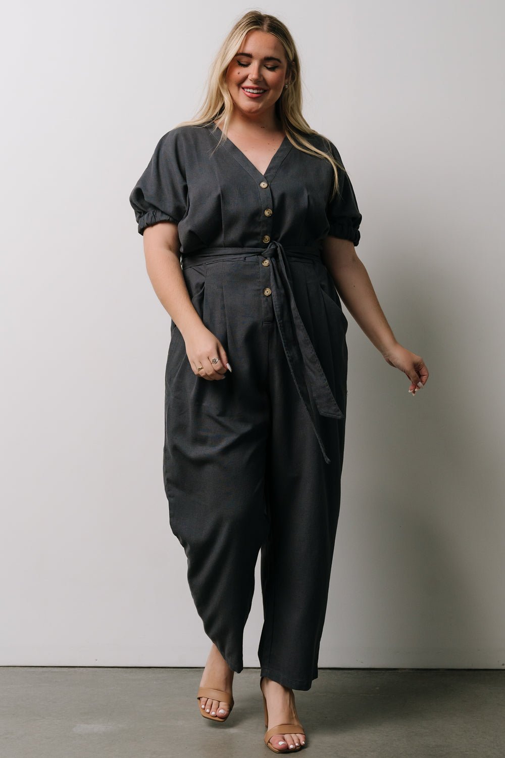 Heidi Jumpsuit | Dark Slate | Baltic Born