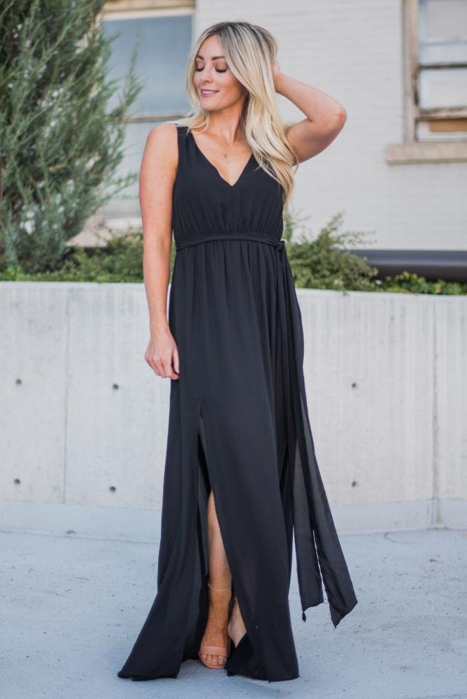 Hera Maxi Dress | Black - Baltic Born