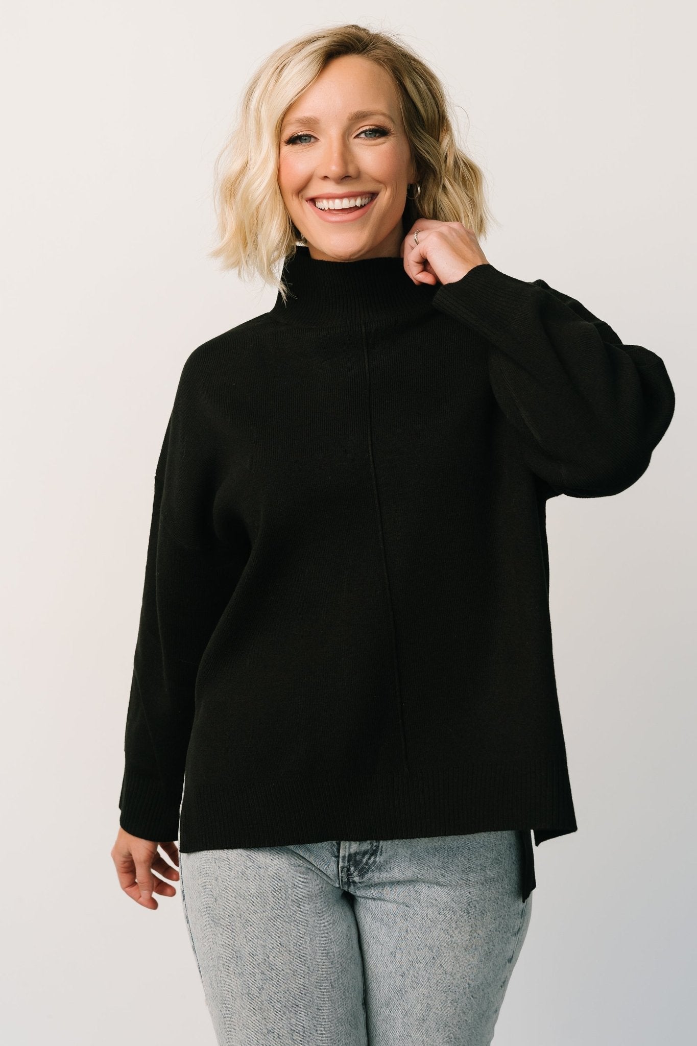 Hutch Sweater | Black - Baltic Born