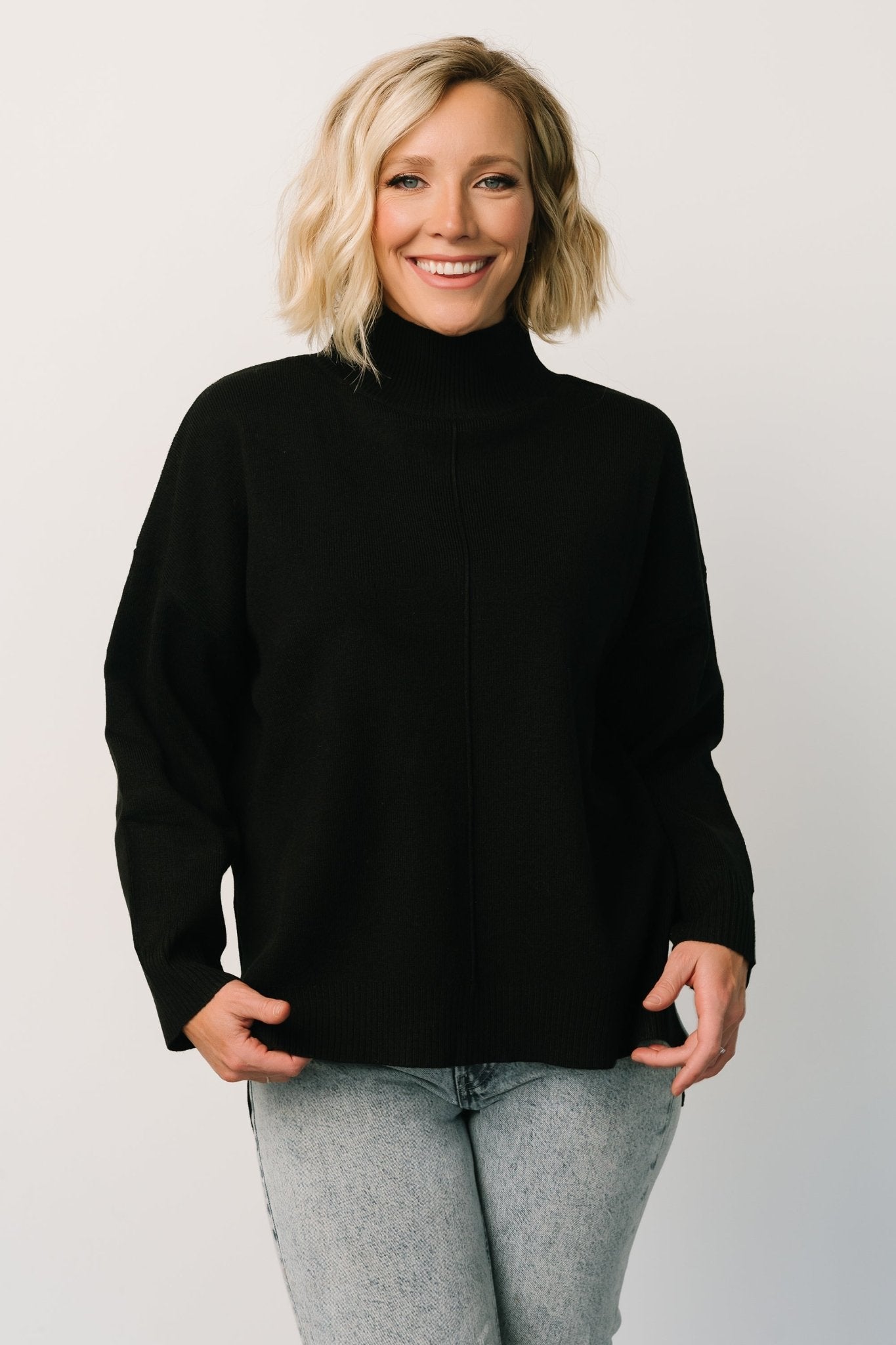 Hutch Sweater | Black - Baltic Born