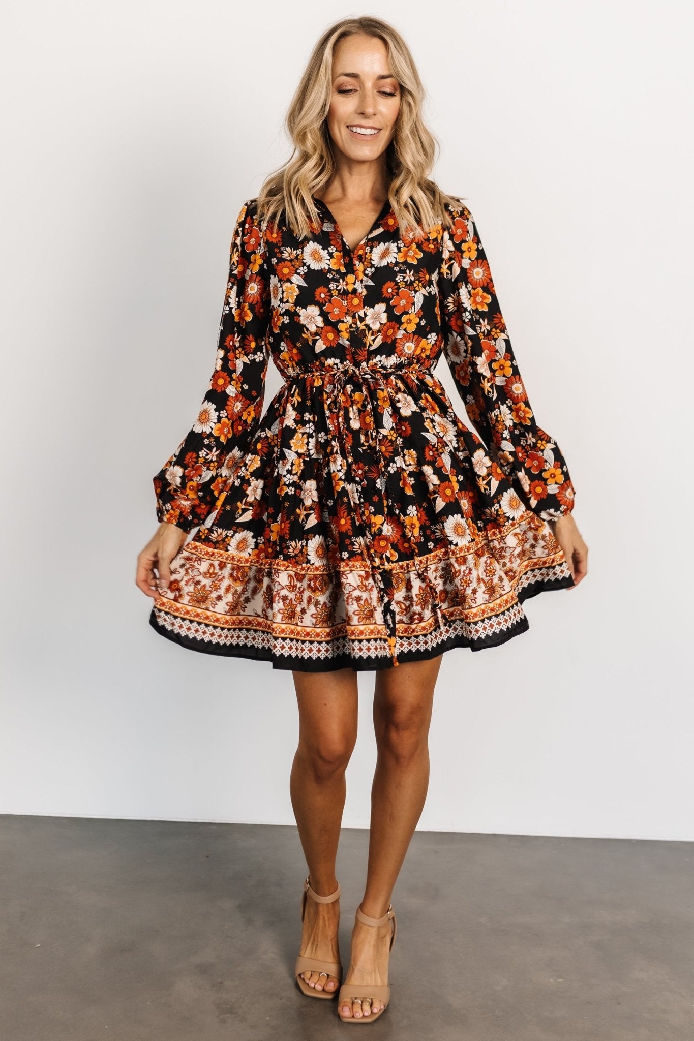 Jane Short Dress | Jade Multi | Baltic Born