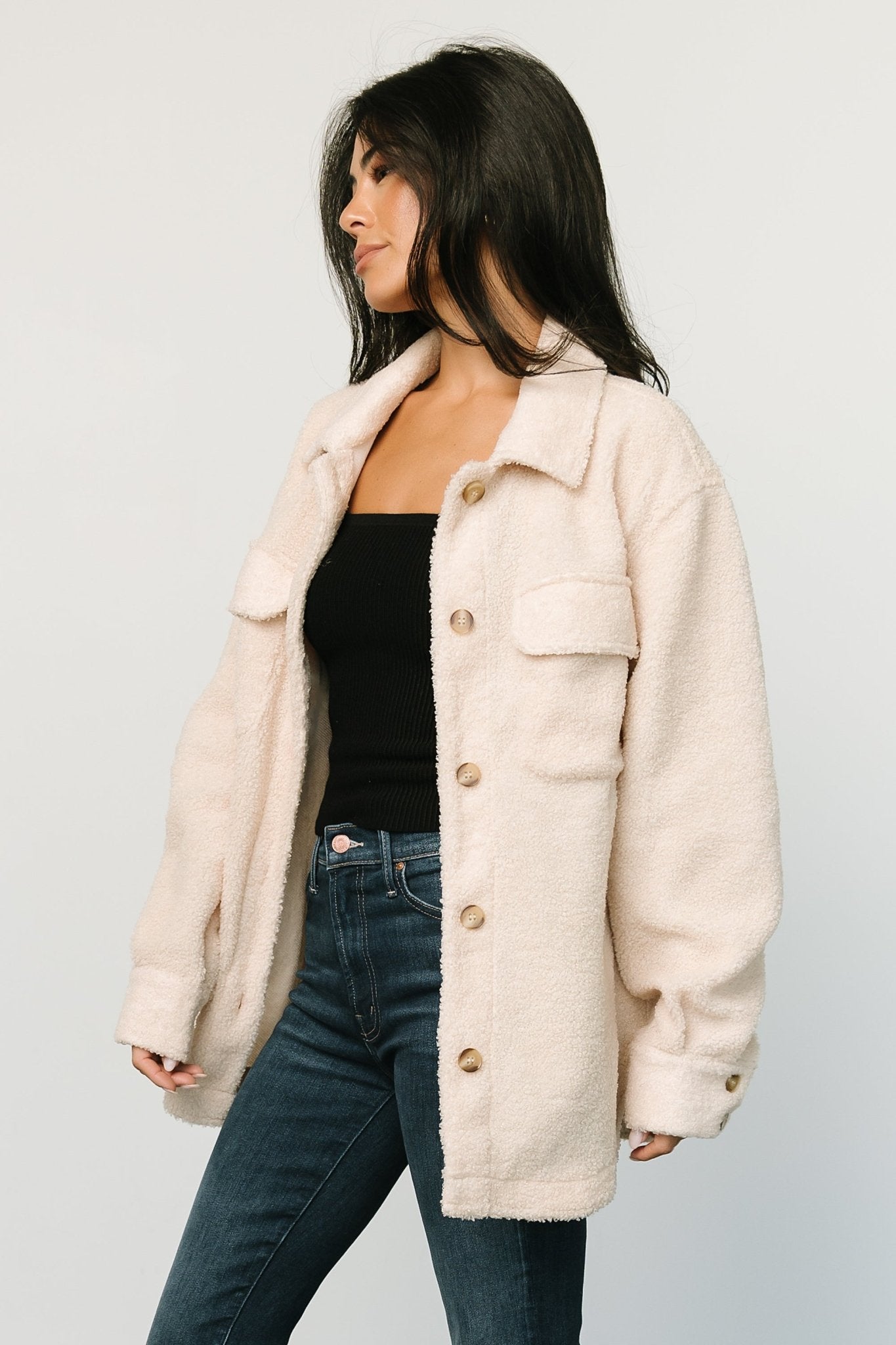 Jayden Sherpa Jacket | Honey - Baltic Born