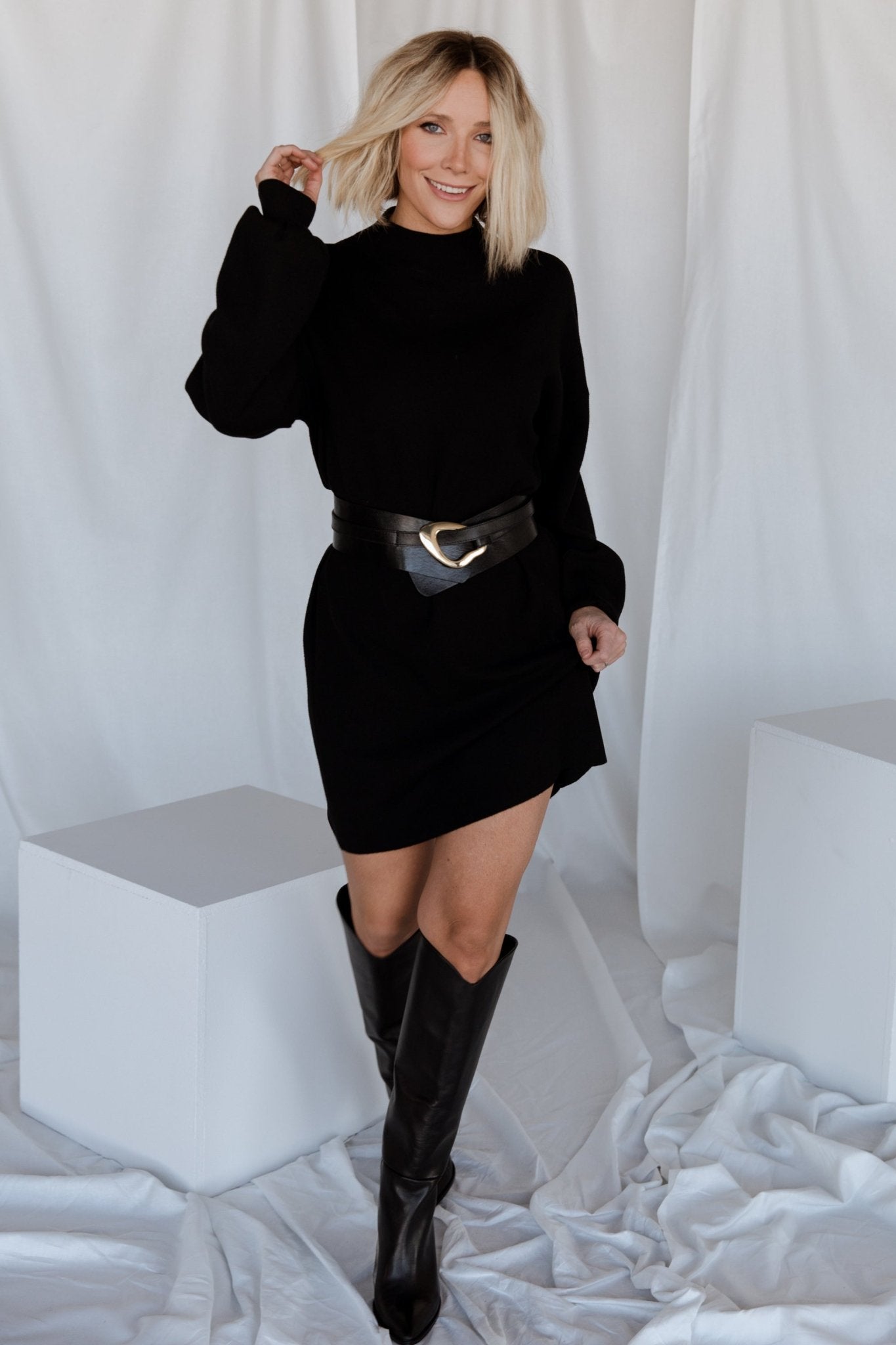Jennings Sweater Dress | Deep Olive main image 0