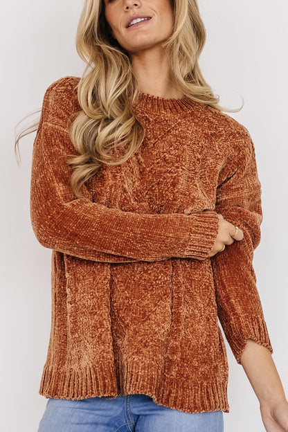 Jillian Knit Sweater | Copper - Baltic Born