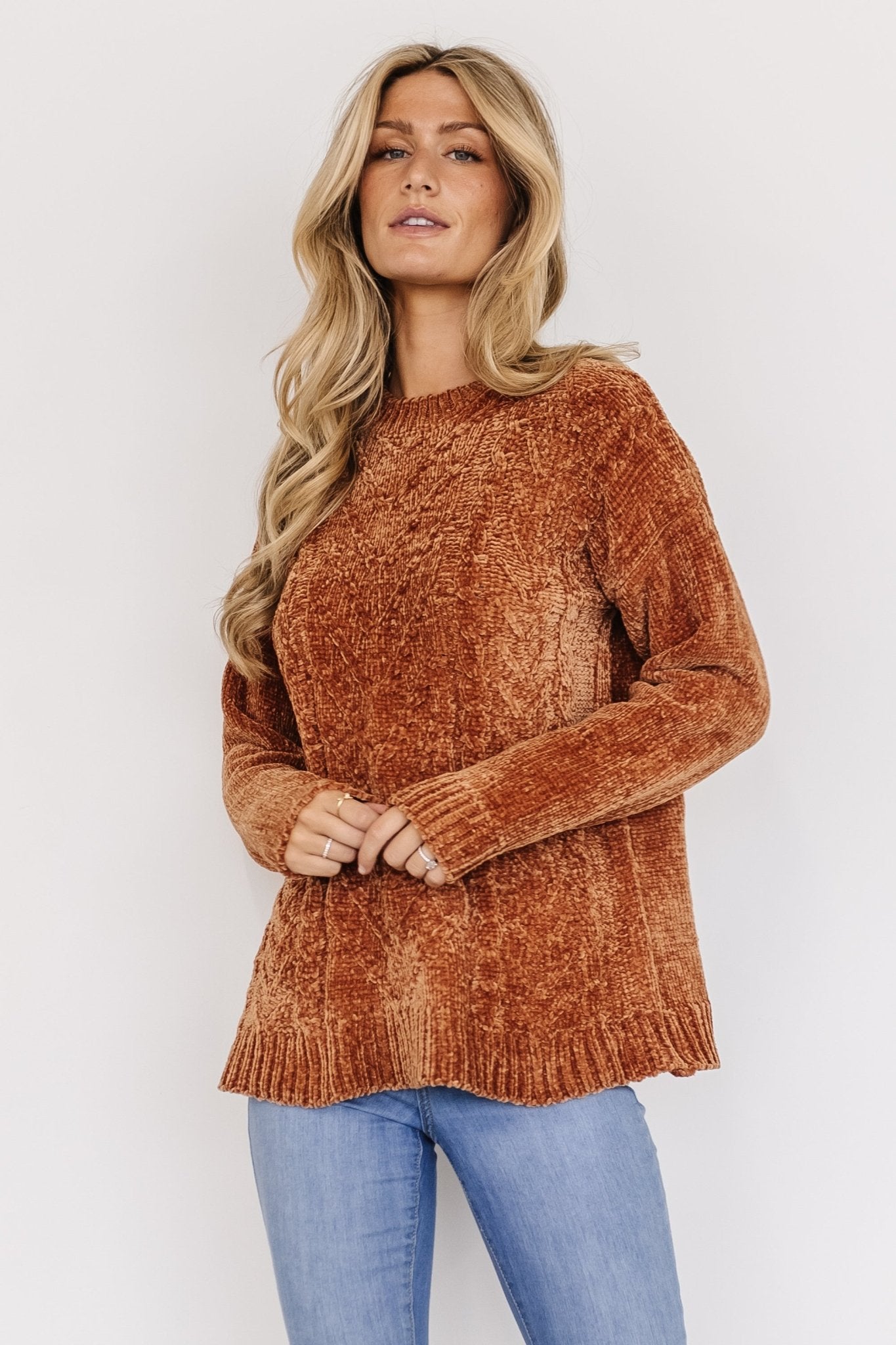 Jillian Knit Sweater | Copper - Baltic Born