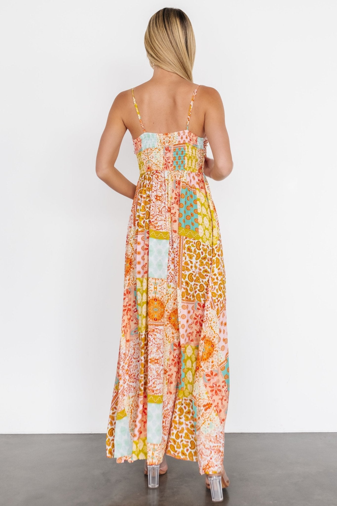 Kamari Tank Maxi Dress | Multi Print - Baltic Born