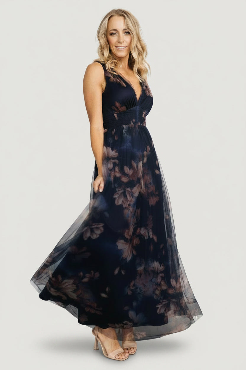 Kamila Tulle Maxi Dress
